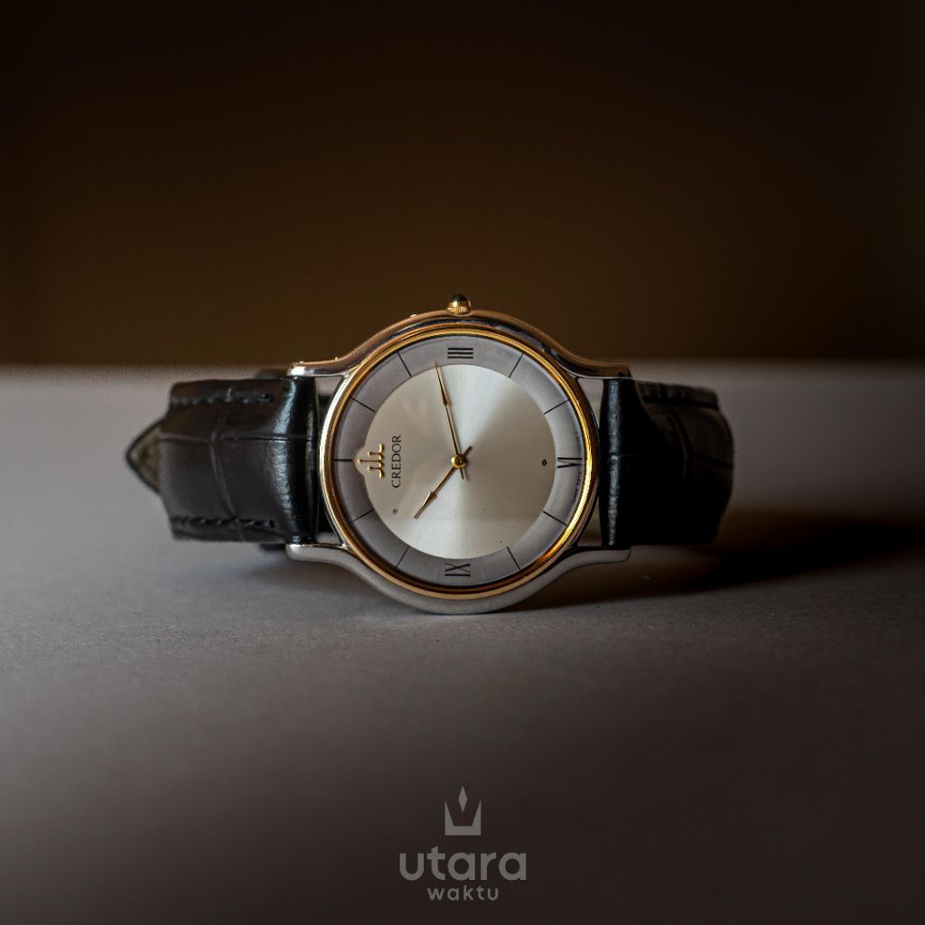 Seiko Credor Classic Elegance – Jam Tangan Kulit Premium