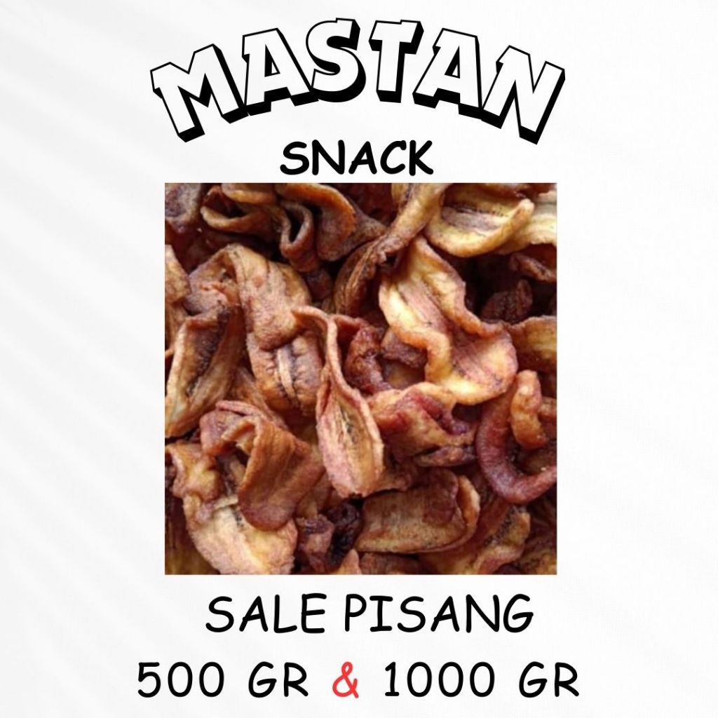 

[500gr & 1kg] Sale Pisang Kripik Crispy Murah