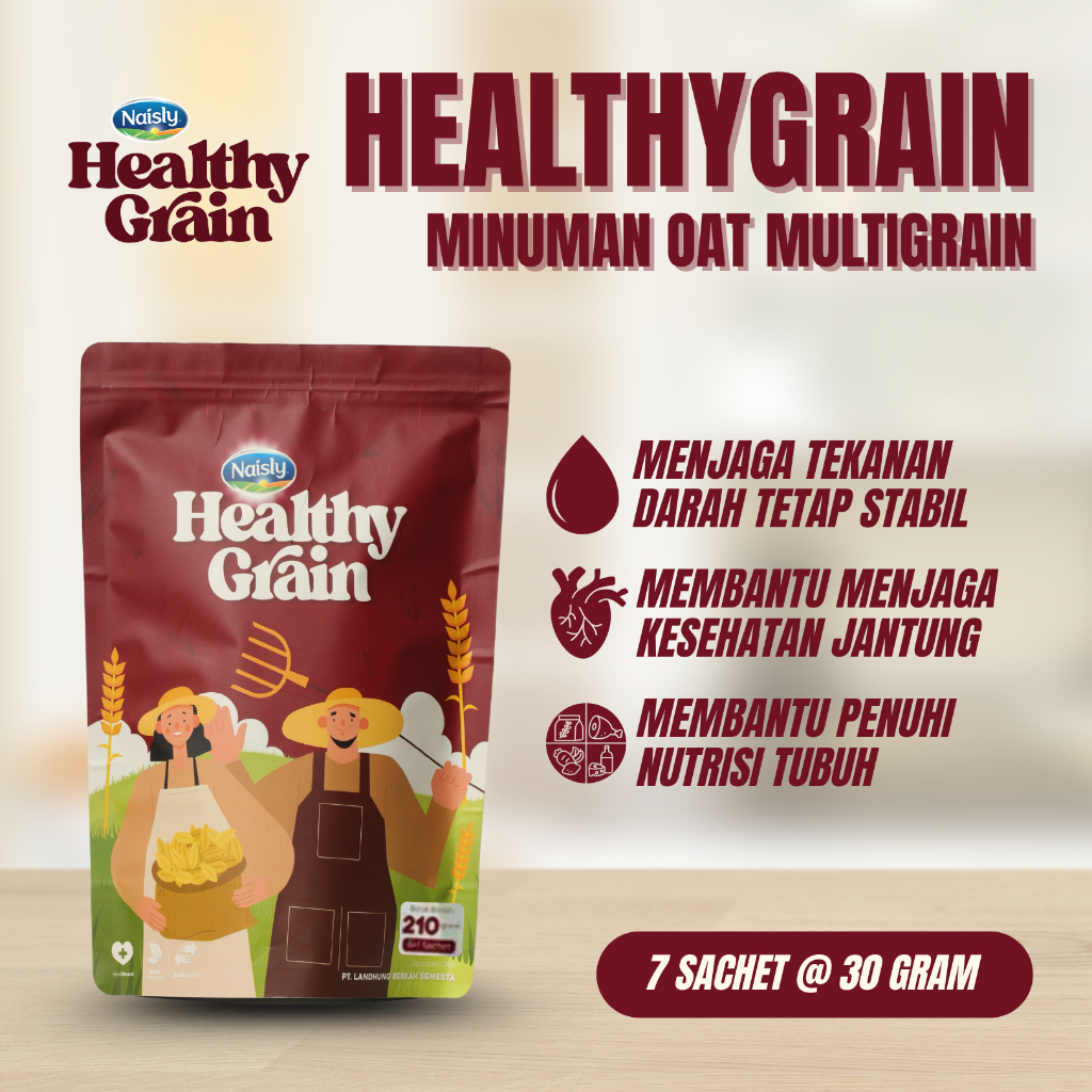 

Minuman Sehat Oat Multigrain Herbal Praktis dan Alami Atasi Masalah Tekanan Darah Tinggi - 1 Pouch
