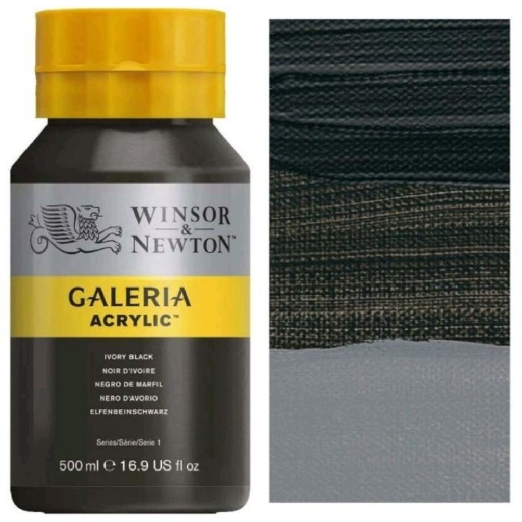 

GALERIA ACRYLIC PAINT 500 ML IVORY BLACK WINSOR & NEWTON