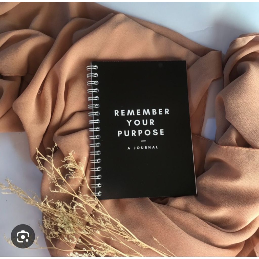 

Notebook buku tulis A6 simple minimalism aesthetic theme journaling book self reminder