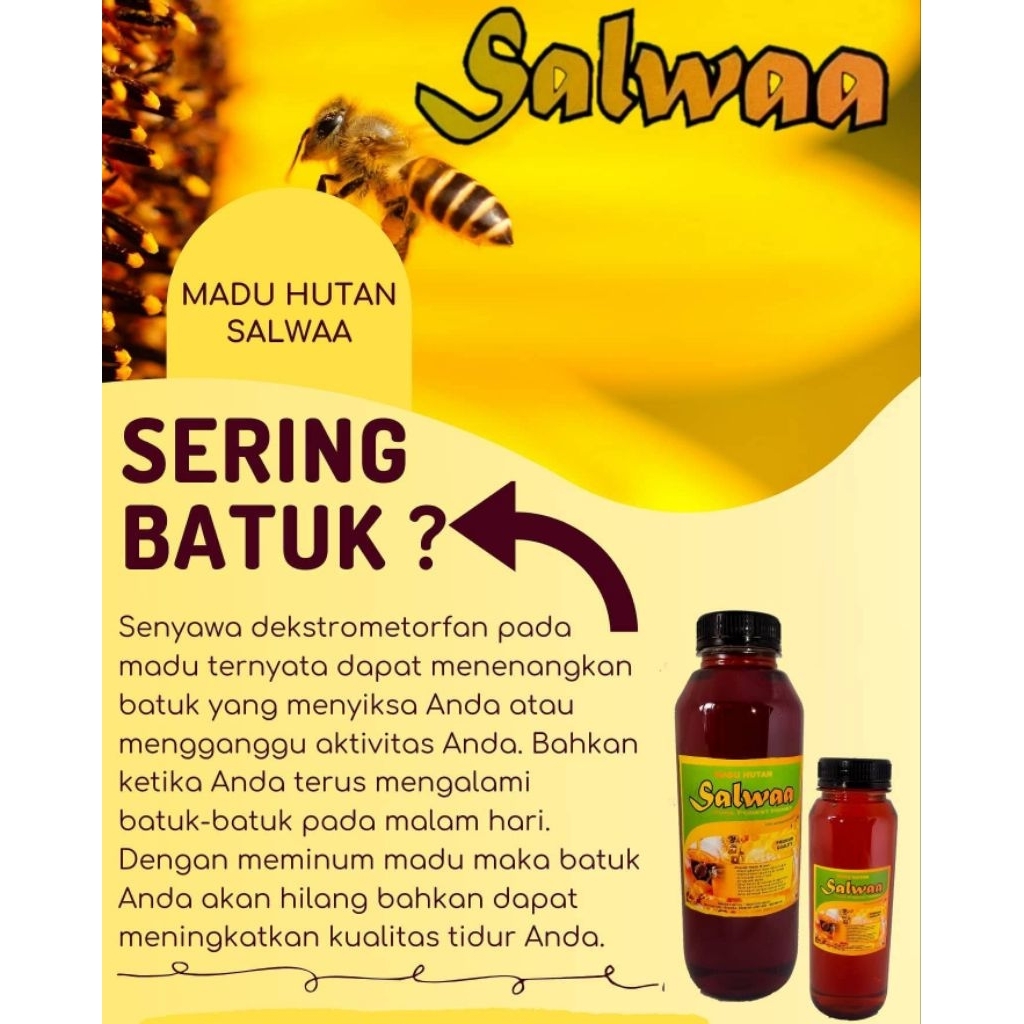 

Madu Hutan Asli Salwaa