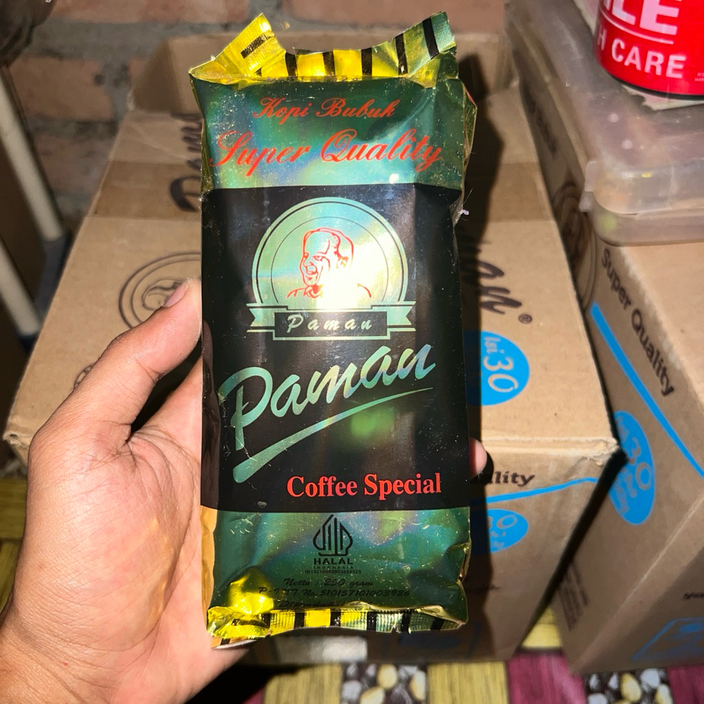 KOPI PAMAN BUBUK HITAM ORIGINAL JAMBI