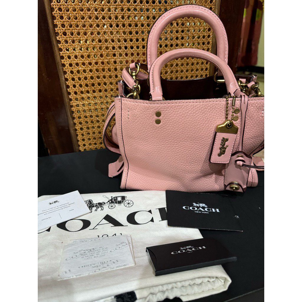 Coach Rogue 25 Peony Pink