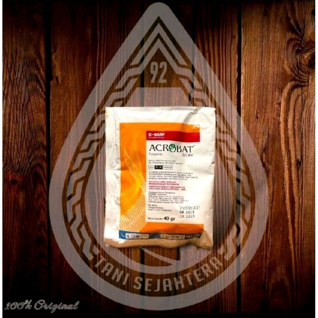 BASF Acrobat 50 WP 40 gram Fungisida Sistemik Efektif untuk Busuk Daun Lanas Bercak Daun Embun Bulu 