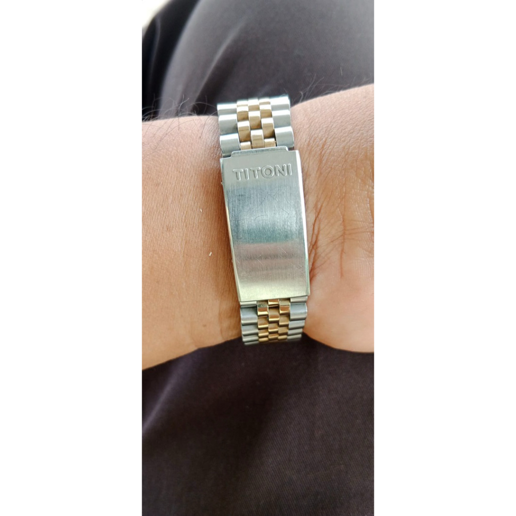 Jam tangan Titoni cosmo king 14k Rim (Second)