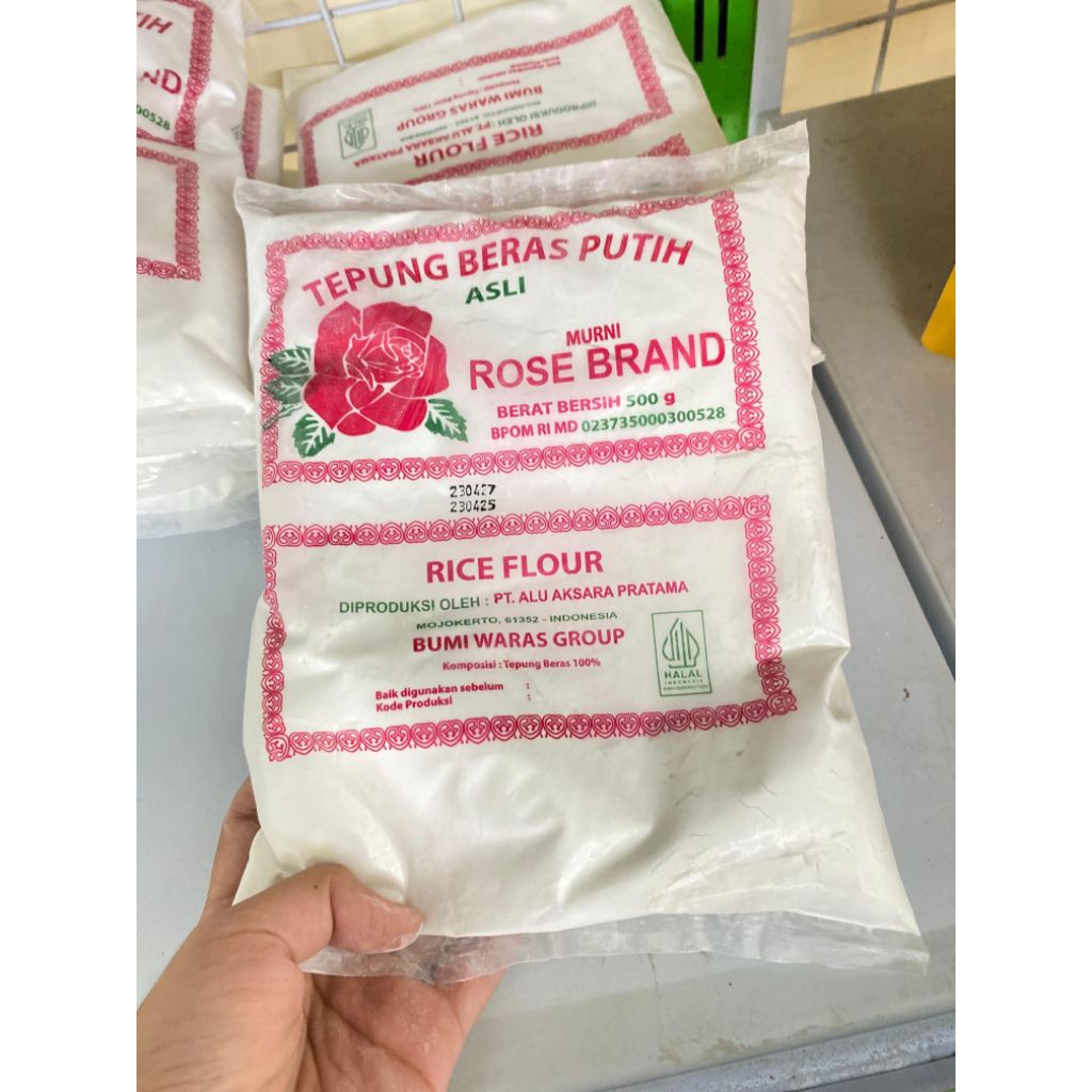 

Tepung Beras Putih Rose Brand 500g