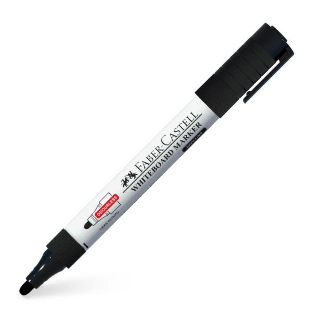 

Spidol Whiteboard Faber Castell / Whiteboard Marker 1544 ( 1 pcs ) - HITAM