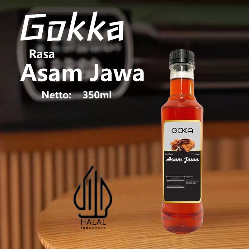 

Gokka Sirup Asam Jawa Syrup / Minuman Sirup Rasa Asam Jawa / Sirup Asam Jawa