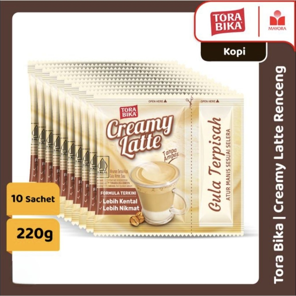 

TORABIKA CREAMYLATTE edisi SENDOK PREMIUM