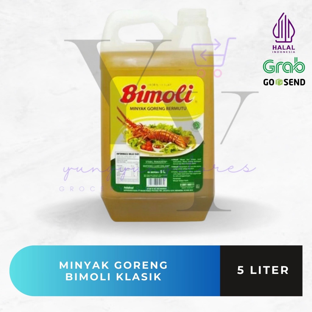 

Minyak Goreng Bimoli Klasik Jerigen 5 Liter
