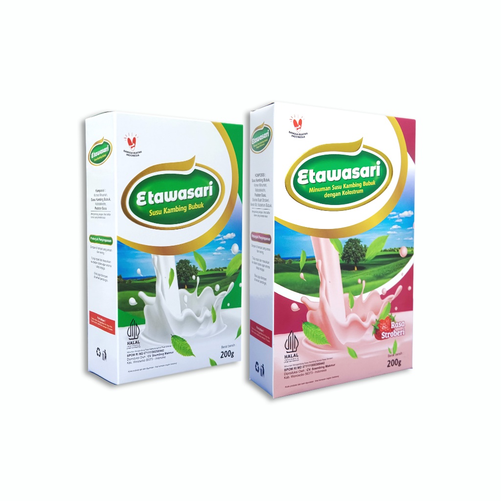 

Susu Etawasari Mencegah Anemia Mendukung Produksi Sel Darah Merah - 200 Gram (2 box)