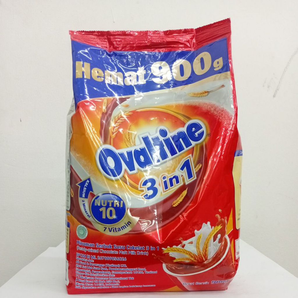

Ovaltine 3in1 - Minuman Susu Coklat 900g