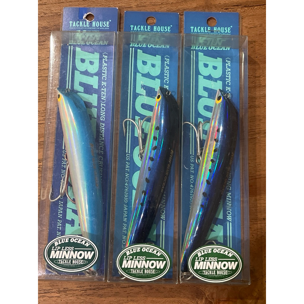 Tackle House K-Ten Blue Ocean Lipless Minnow 140 Umpan Pancing Minnow