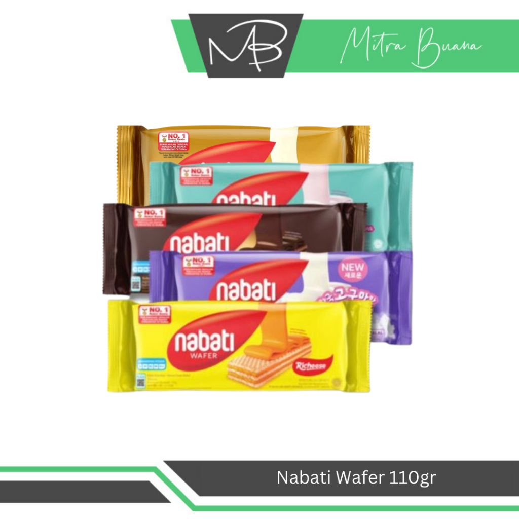 

NABATI Wafer 100gr All Varian Keju/Coklat/Pink Lava/Cocopandan/Korean Goguma/White/Strawberry Cheesecake - Cemilan Richeese Enak Murah Original Bergizi