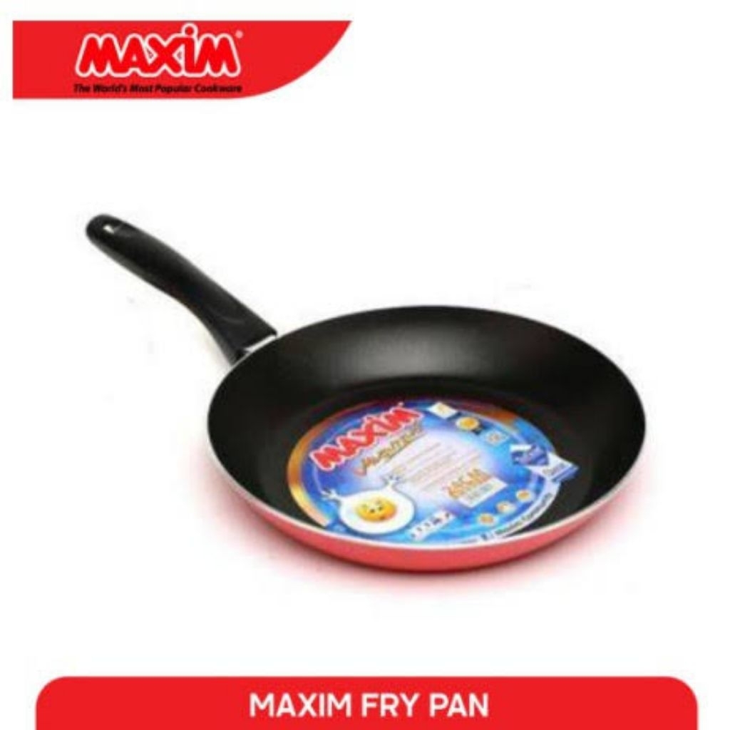 Maxim Valentino Fry Pan 24 Cm Teflon Penggorengan Maxim 24Cm