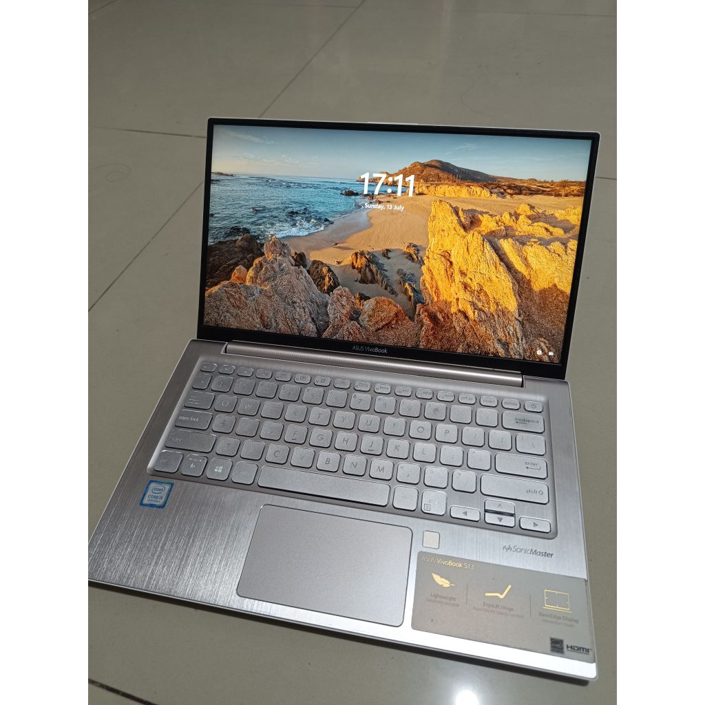 Asus vivobook s13 s330fa bekas like new intel i5