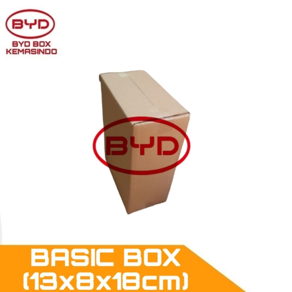 

13x8x18cm Kardus Packing Baru Polos