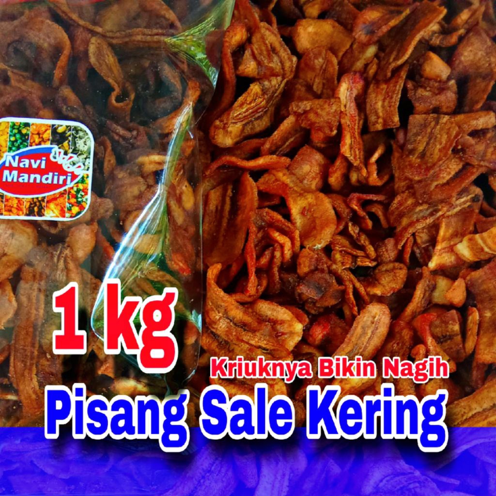 

Pisang sale kering 1 kg/ sale pisang kering/ psang sale/pisang madu