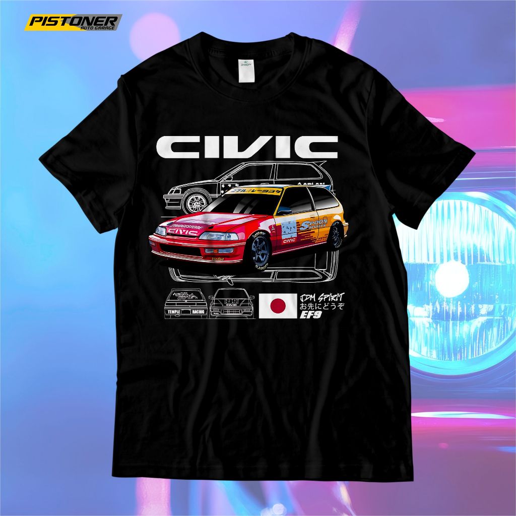 Kaos Honda Civic Nouva JDM