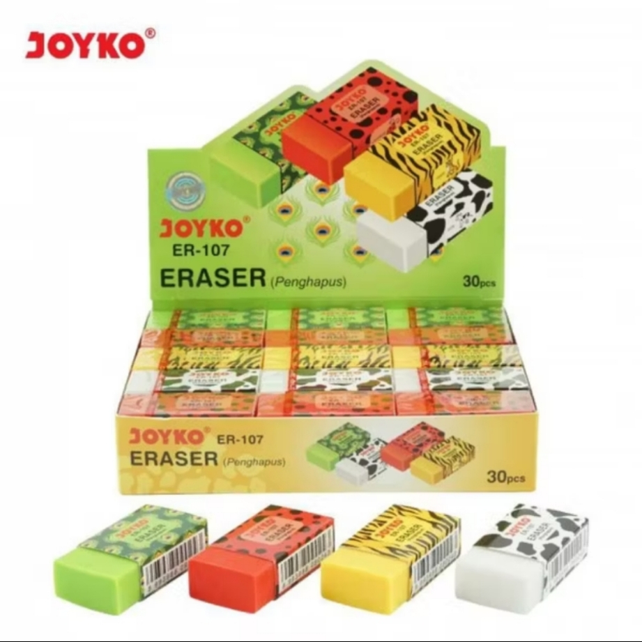 

Joyko Penghapus Eraser ER-107 1 Box isi 30 Pcs