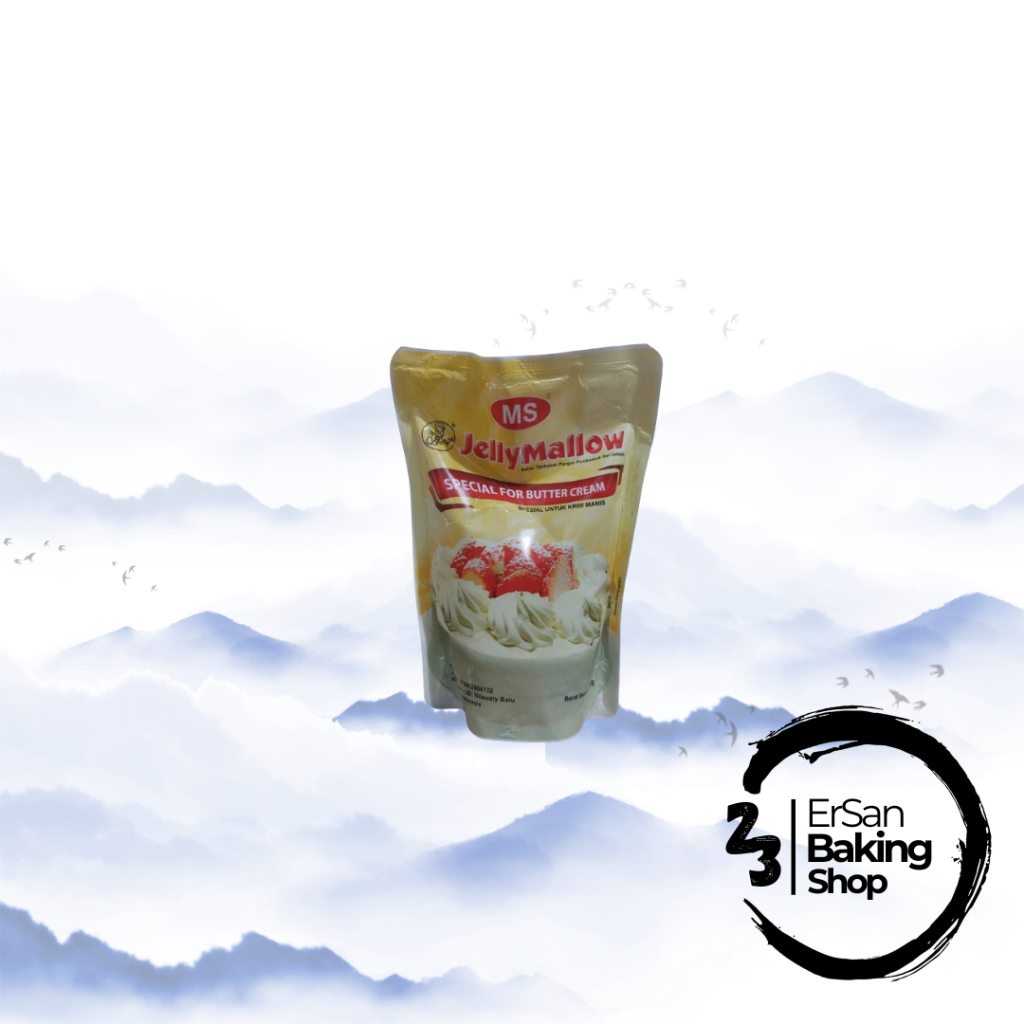 

Jelly Mallow Special For Butter Cream/ Pembentuk Gel Gelatin MS 200gr