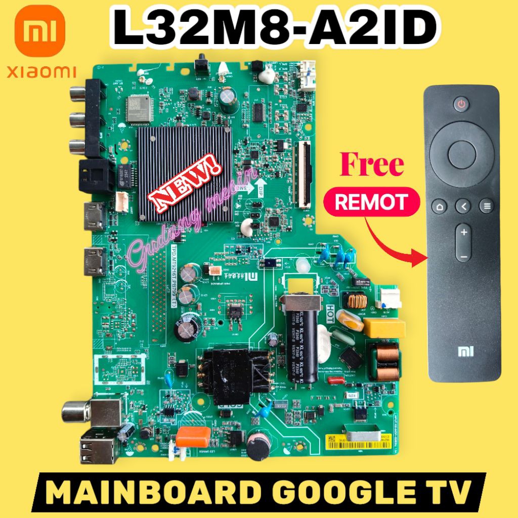 MB TV XIAOMI L32M8-A2ID / MAINBOARD TV XIAOMI L32M8-A2ID / MESIN TV XIAOMI L32M8-A2ID / MODUL TV XIA