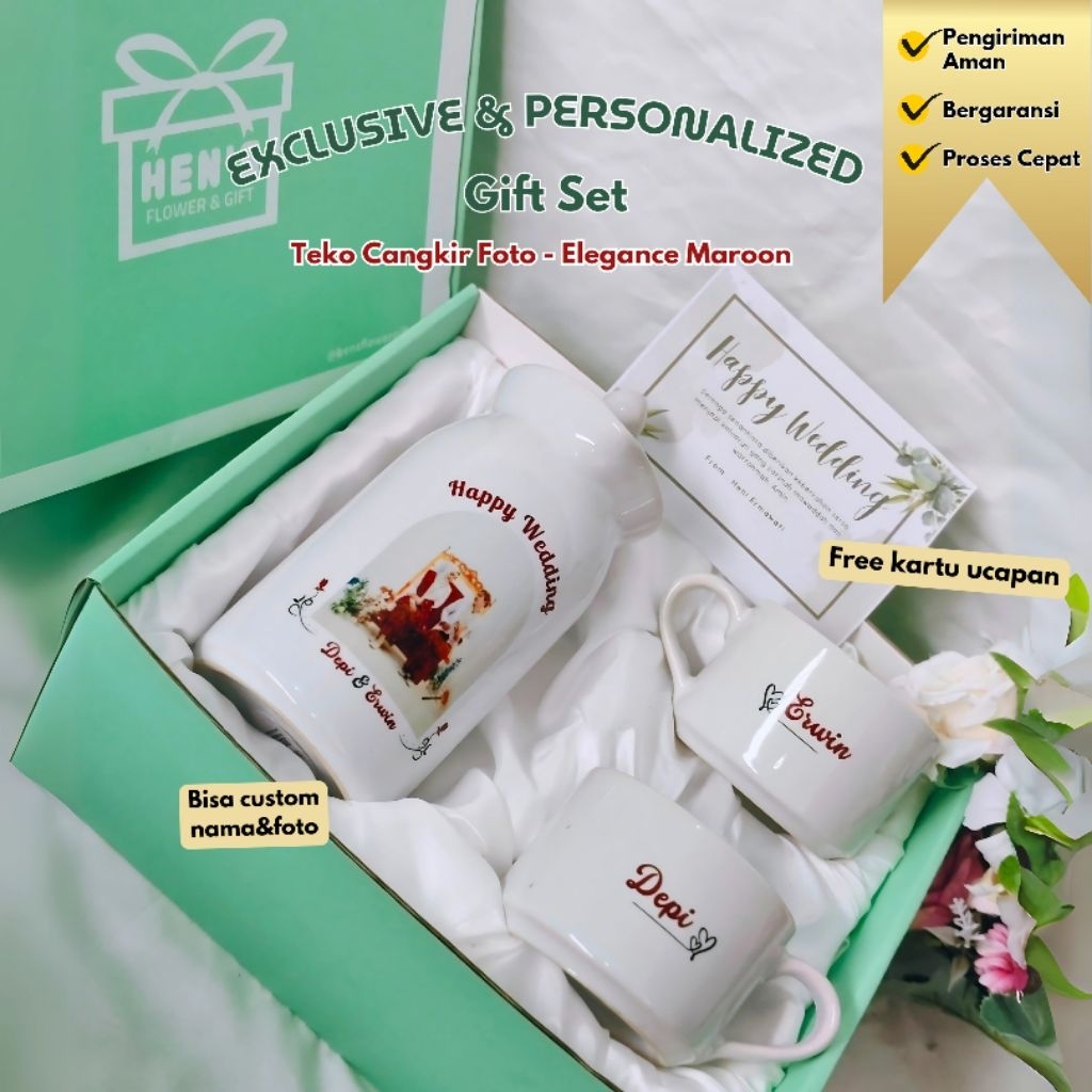 Kado Pernikahan Unik Hadiah Wedding Gift Hampers