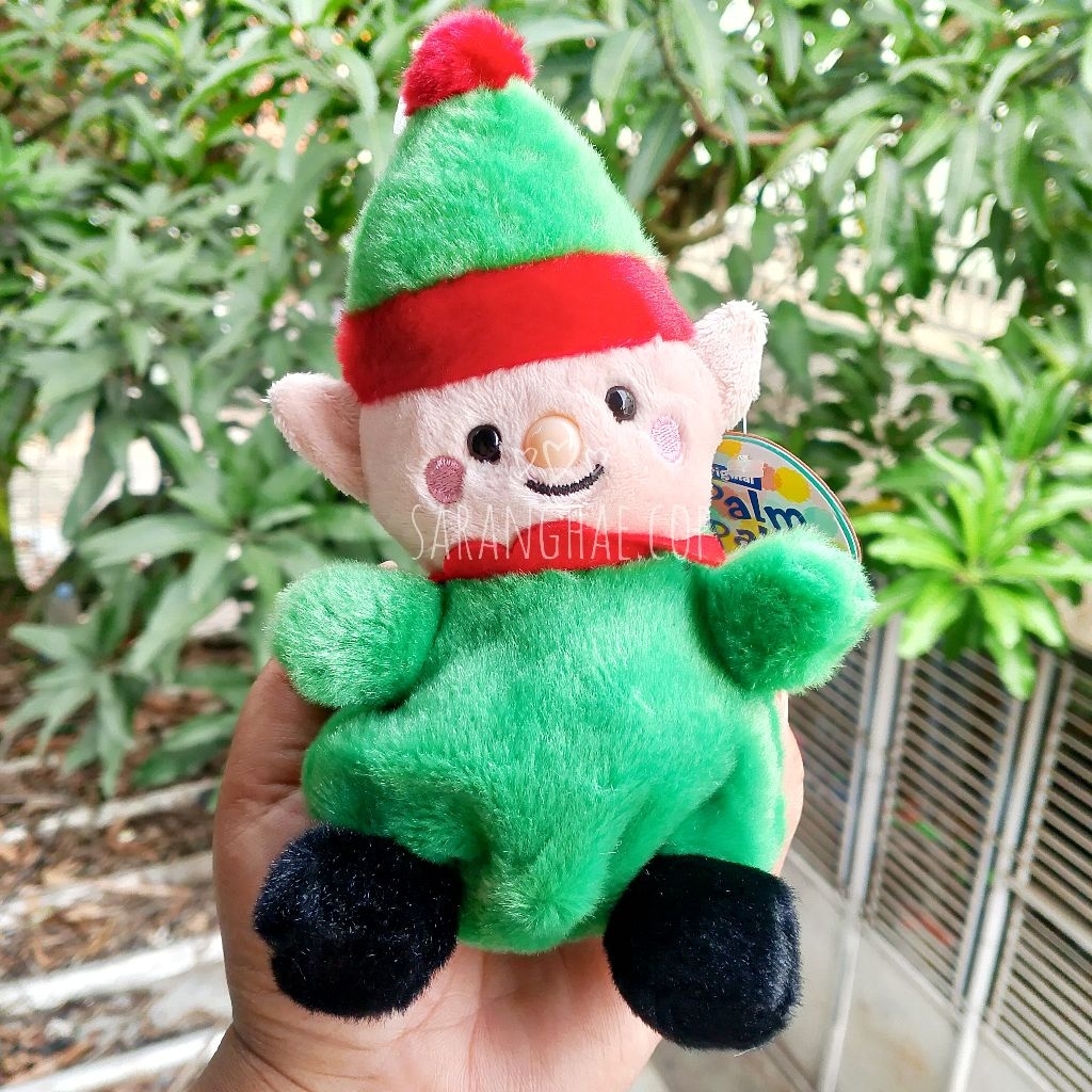 Boneka Palm Pals Orang Natal PalmPals jolly elf