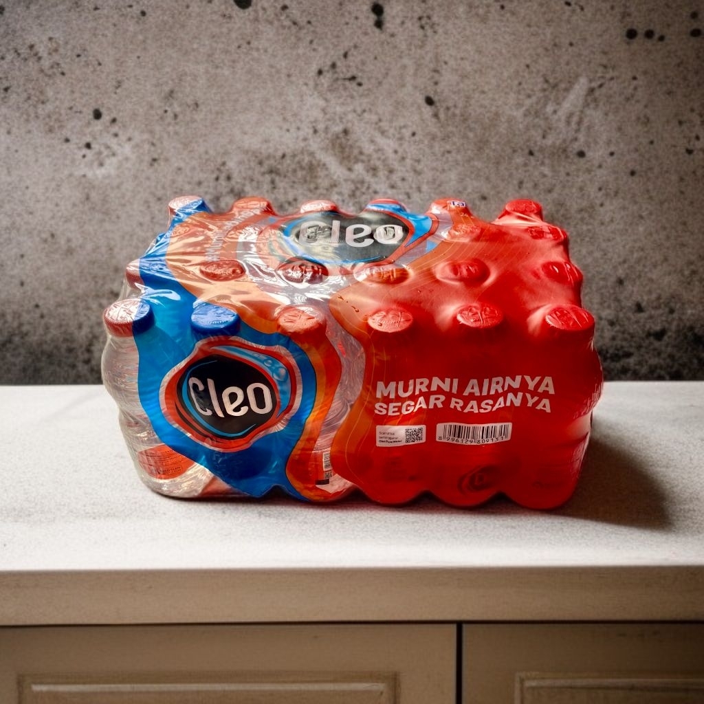 

Cleo botol 220ml 1 pack isi 24 botol