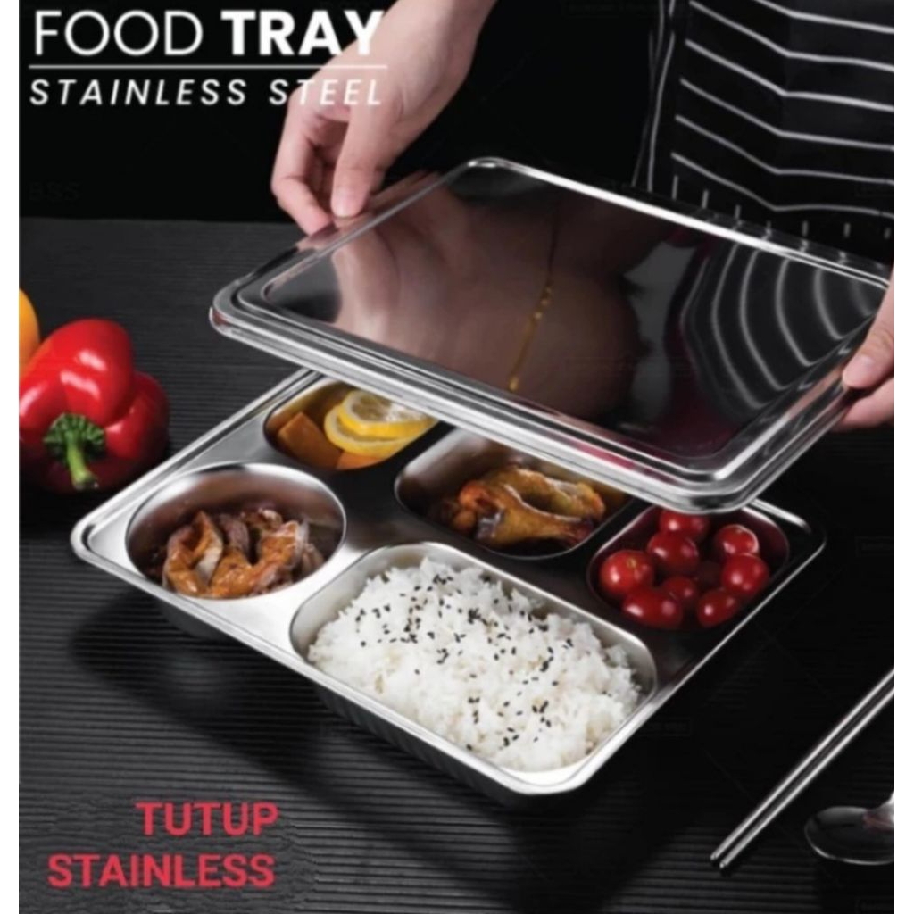 FOOD TRAY STAINLESS 304