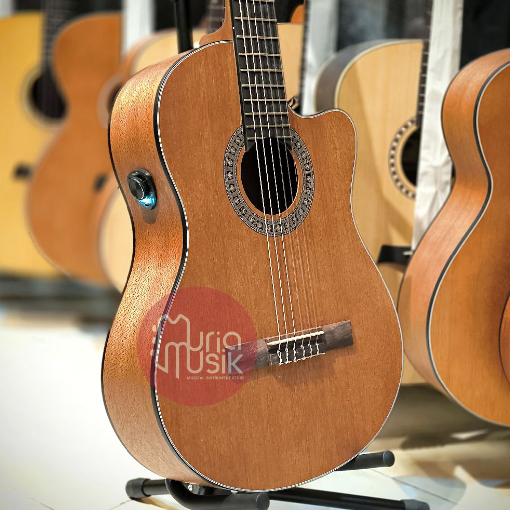 Gitar klasik cowboy transkustik akustik elektrik CGC100NS CGC100NA CGC100 na ns