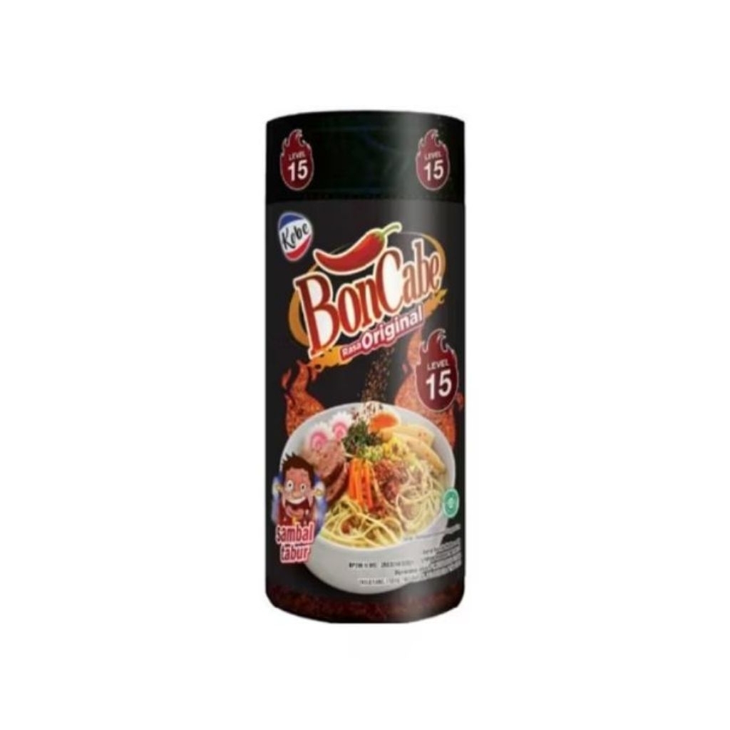 

Kobe BonCabe Sambal Tabur Original Level 15 45g