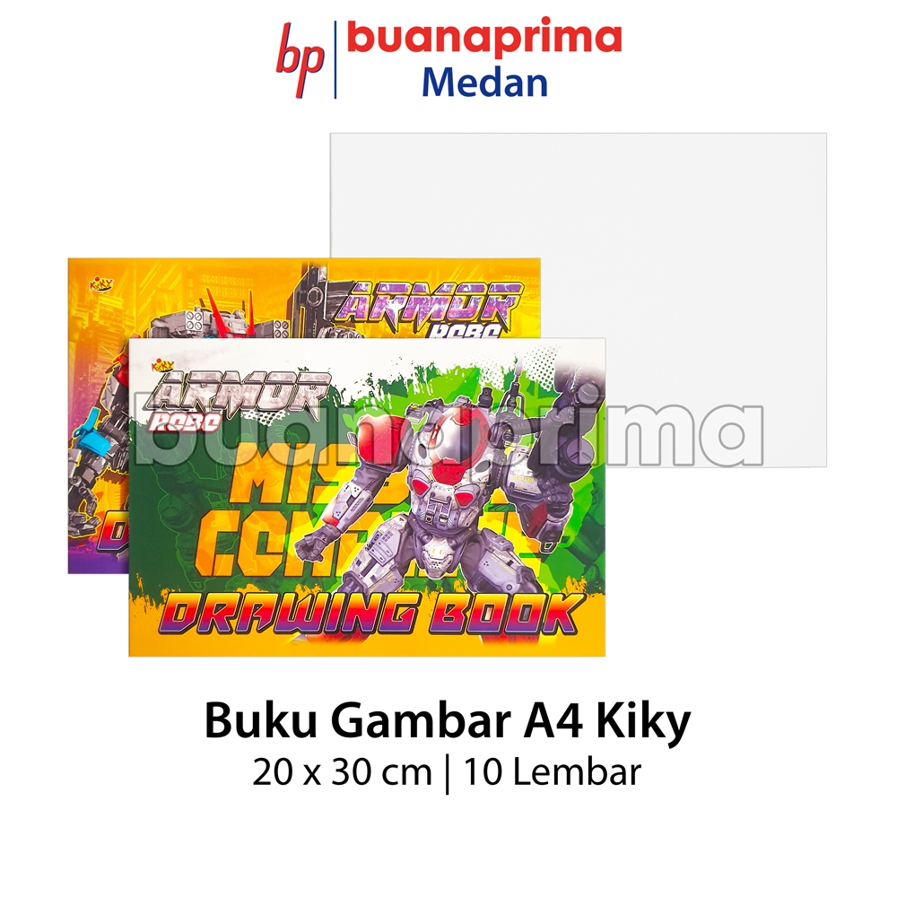 

Buku GAMBAR KIKY A4 Kertas Tebal Menggambar Drawing Book Sketsa