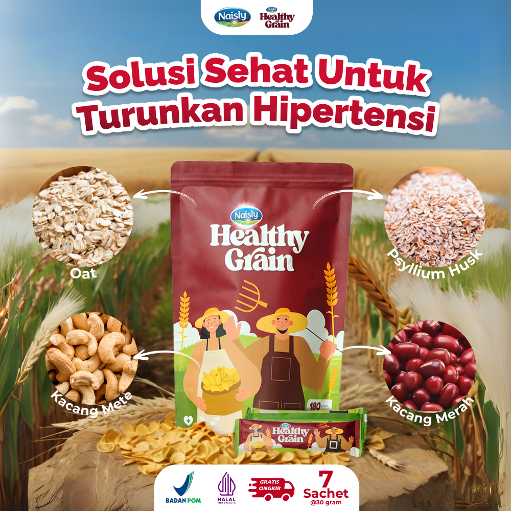 

Oat Sehat untuk Bantu Atasi Turunkan Tekanan Darah 1 Pouch