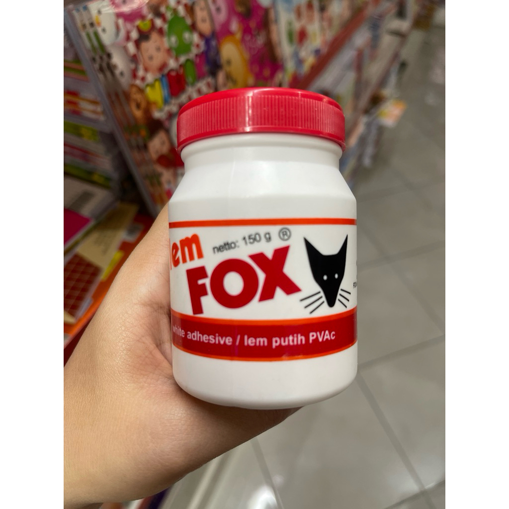 

LEM FOX PUTIH 150gr / LEM KAYU /LEM FOX