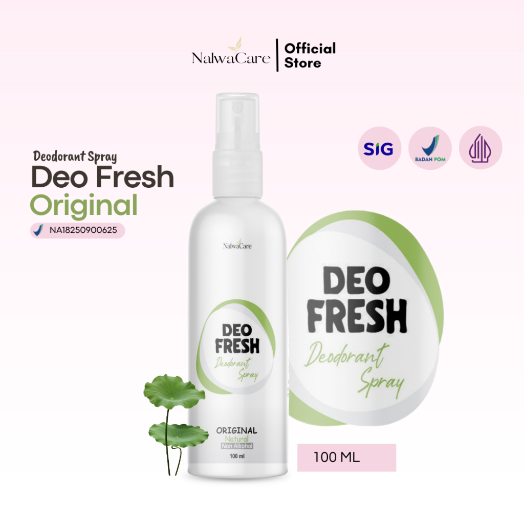 DEODORANT SPRAY TAWAS KETIAK ORIGINAL / TAWAS SPRAY DEODORANT BPOM NALWACARE