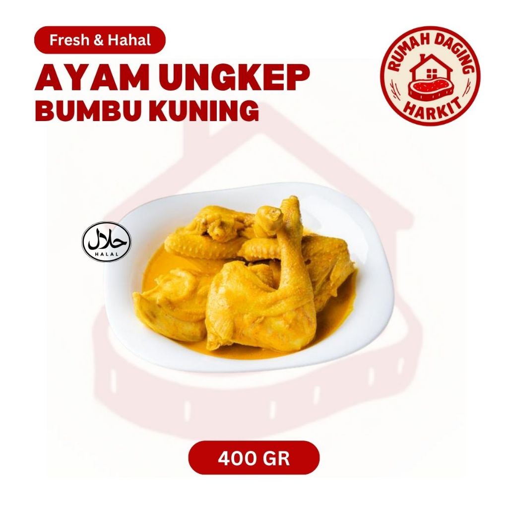 

Ayam Ungkep Bumbu Kuning 400gr Kab Tangerang
