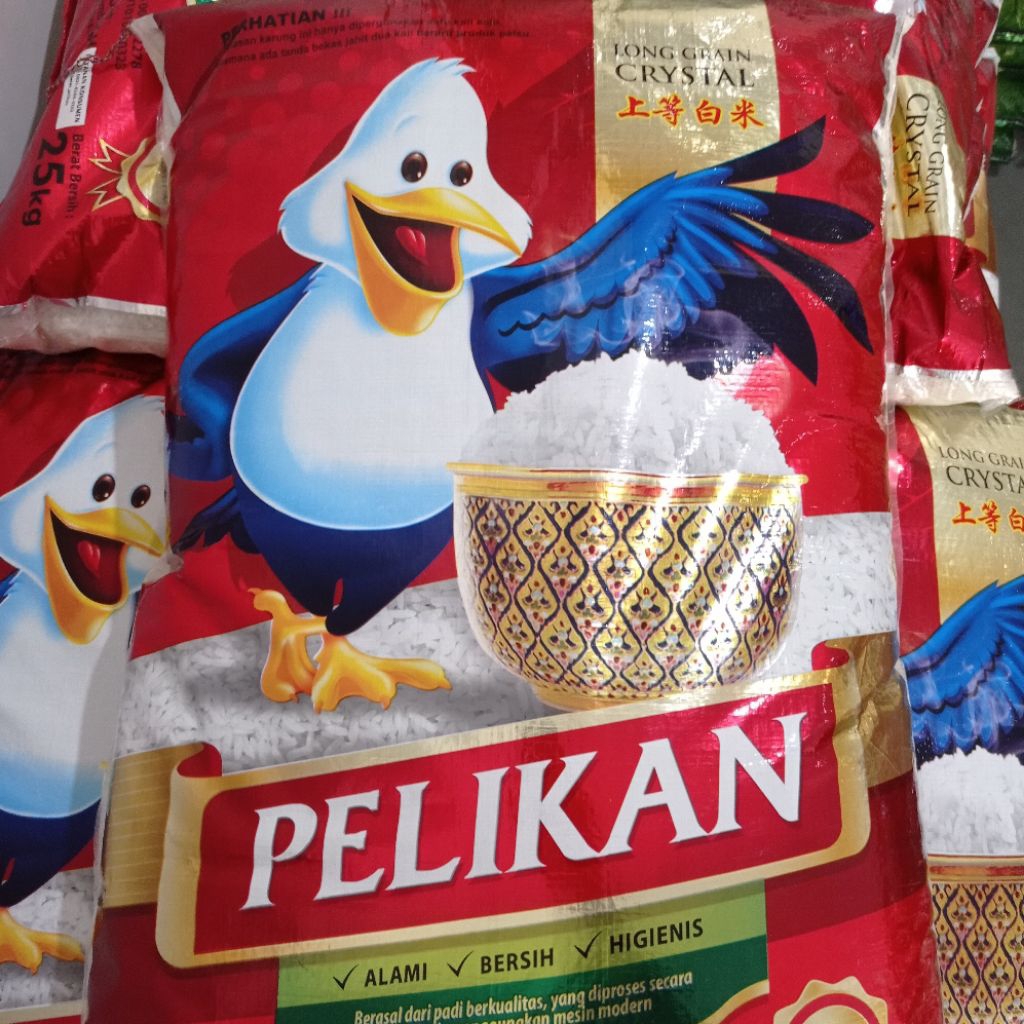 

Beras Pelikan 25kg