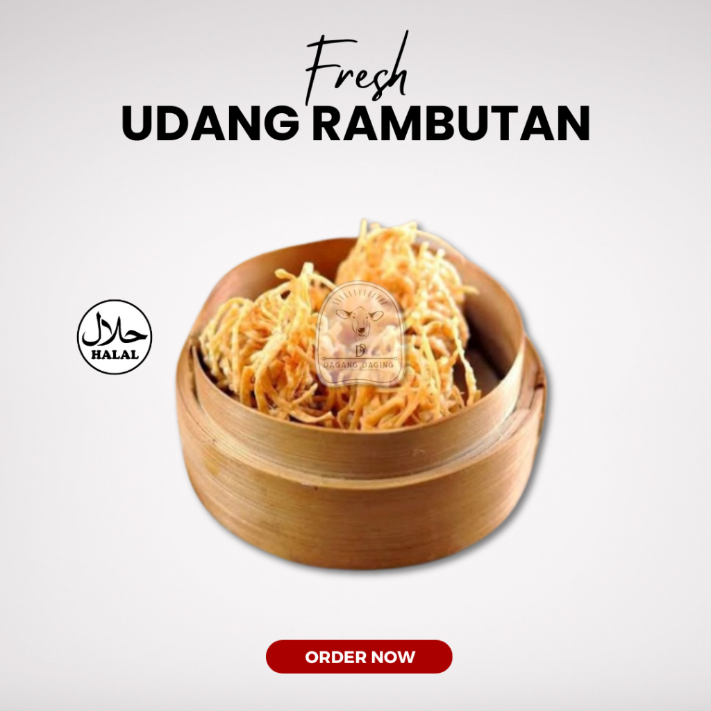 

Udang Rambutan ala Gacoan Frozen isi 10