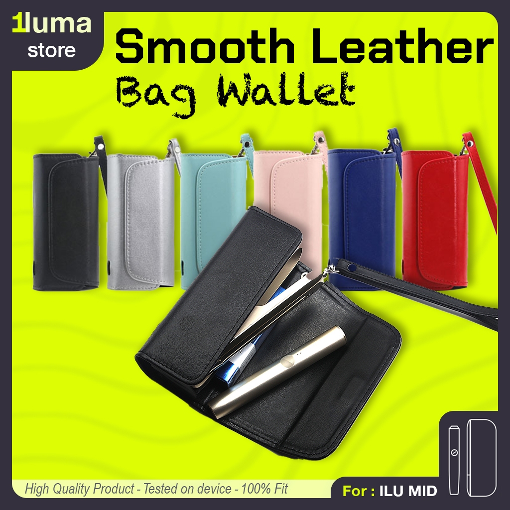 BAG LEATHER FOR ILUMA MID TAS DOMPET WITH HAND STRAP