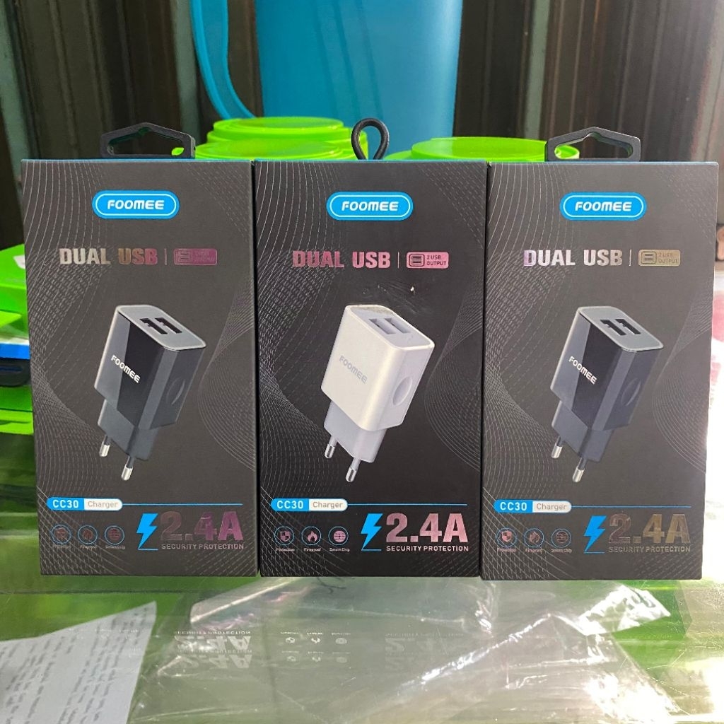 FOOMEE CC30 Batok Charger 2.4A security protection