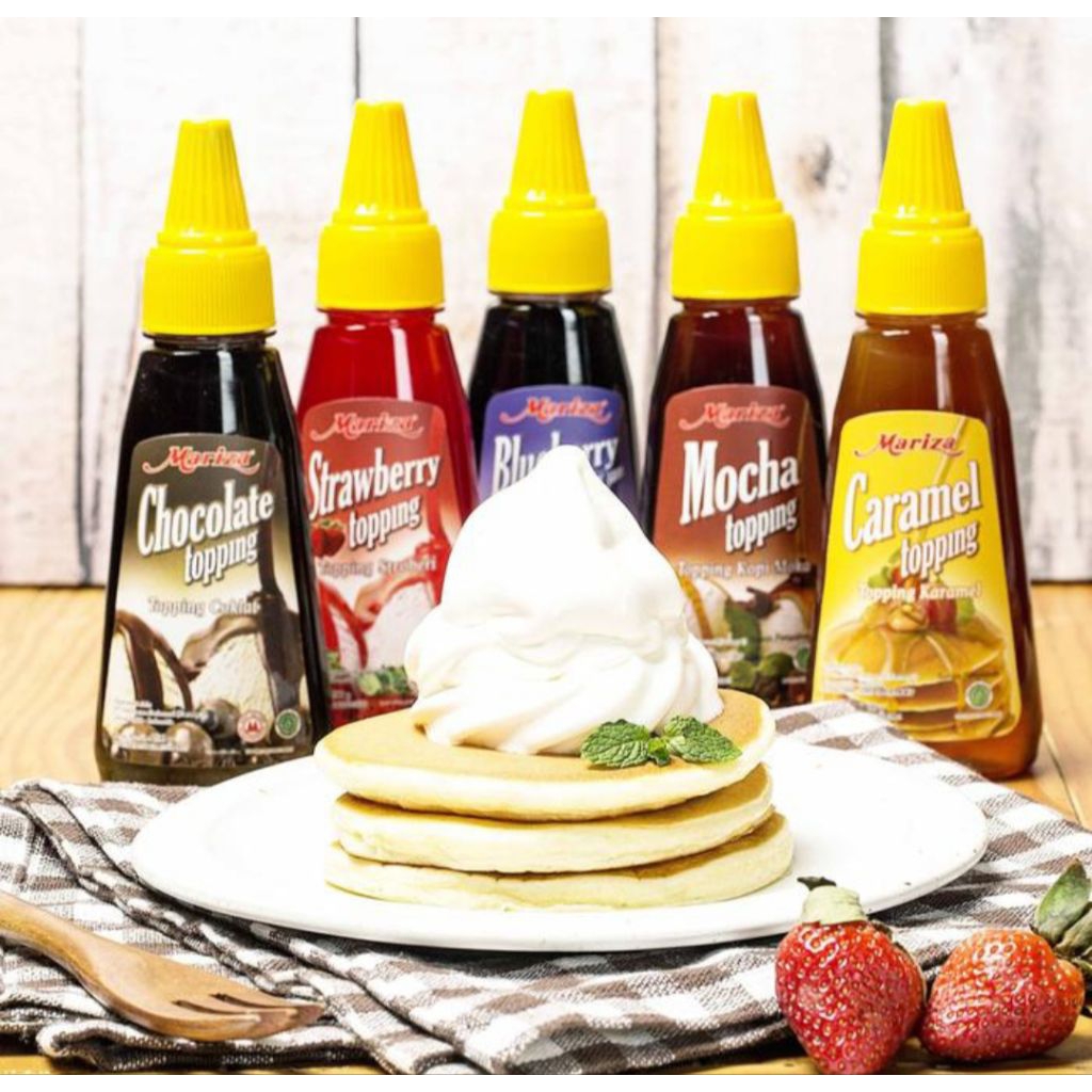 

Mariza Topping Coklat Stroberi 200gr