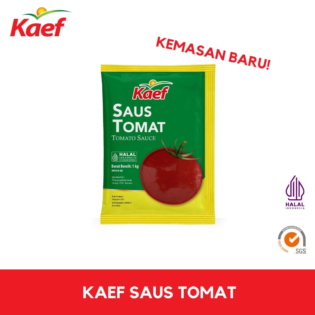 

Saus Tomat | Tomato Sauce | Saos Tomat Kaef 1 kg