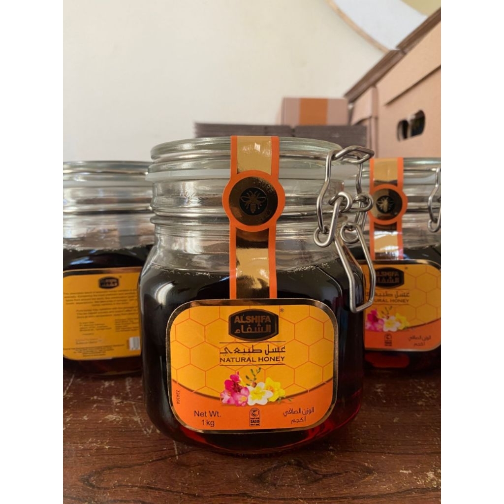 

Paket Hemat | Madu AL - SHIFA 1KG IMPOR - ASLI ORIGINAL Segel Hologram - Madu Arab Saudi