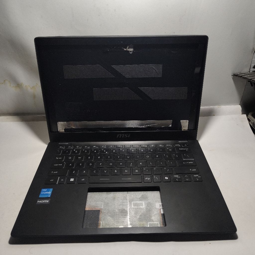Casing Cassing Case Kesing Original Laptop MSI msi modern 14 C12MO MS-14J1