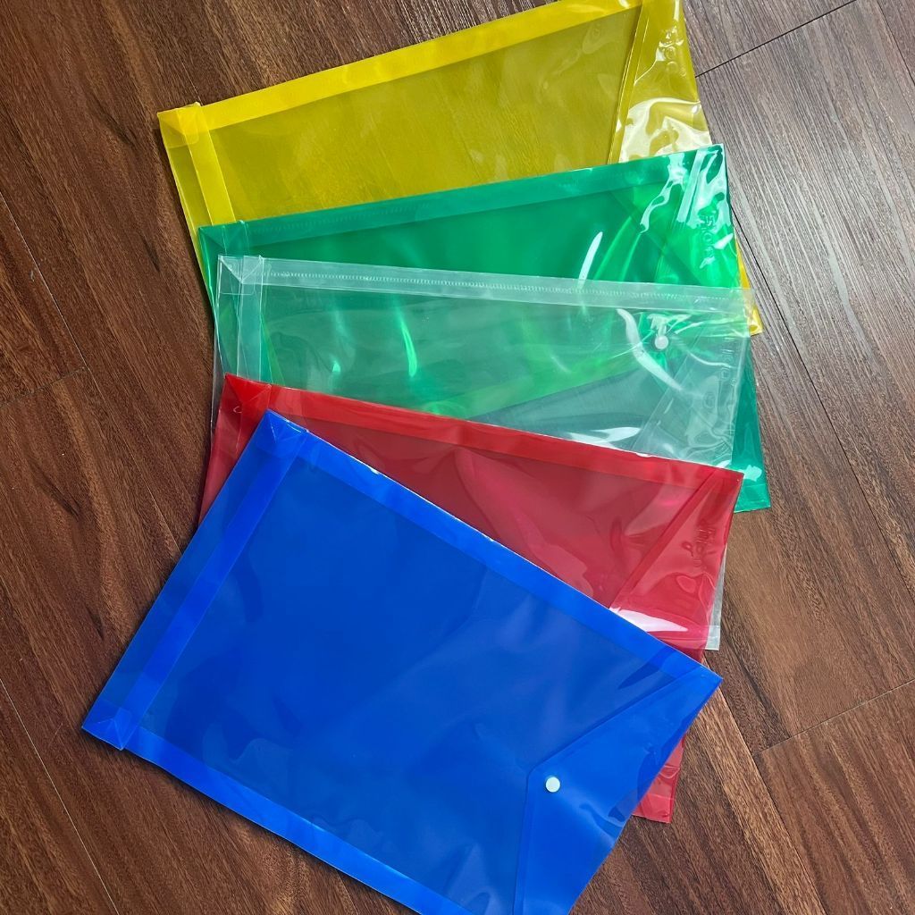 

Map Plastik Kancing Vertikal Folio (F4) Kancing 1 Figo | Map Tegak Lurus Folio