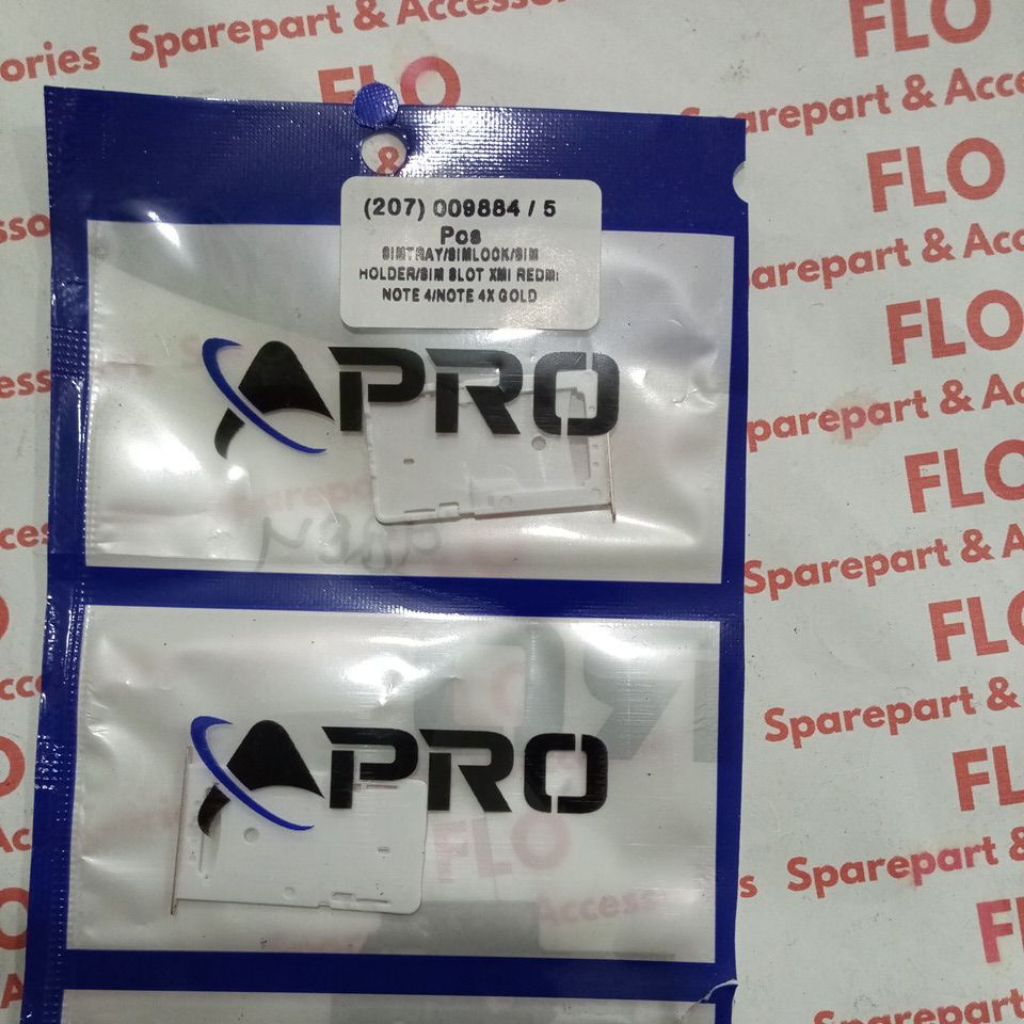 SIM TRAY/SIM HOLDER/SIM SLOT XMI REDMI NOTE 4/NOTE 4X