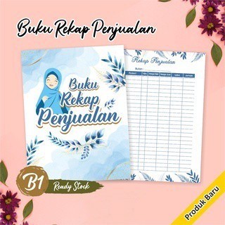 

Buku Olshop Rekap B1 Daily Penjualan Online Shope Ready Murah