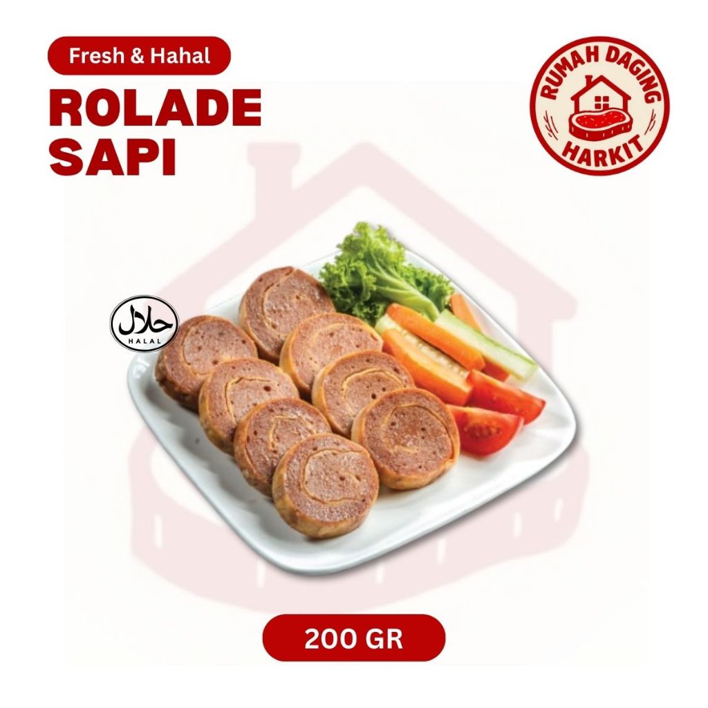 

Rolade Sapi/Beef Rolade Frozen Enak Lonjong isi 1 + Saus